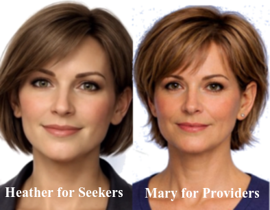 Heather and Mary